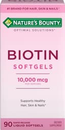 Nature's Bounty Biotin product photo