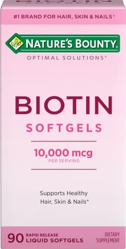 Nature's Bounty Biotin product photo